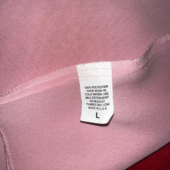 Floral Lace Trim Sleepwear Shorts with Chiffon Top included - Picture 9 of 9